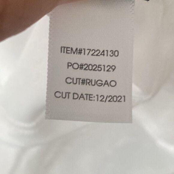 Torid White Button-Down Long Sleeve Dress Lined Slip Embroidered XXL Cottagecore - Picture 11 of 13